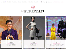 Tablet Screenshot of nicolepearl.com